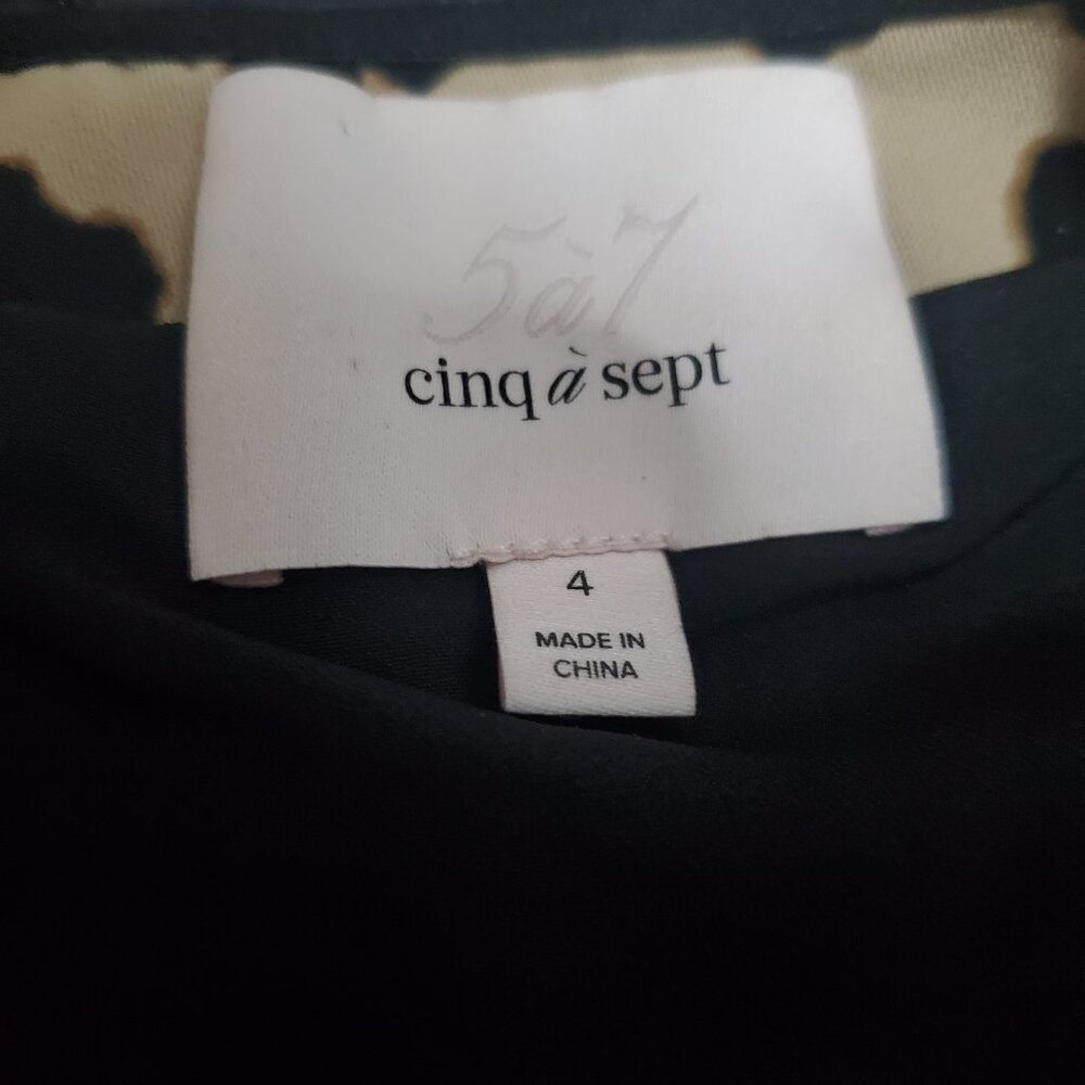 EUC Cinq a Cept Luna Strapless Leopard Dress | 4 - Picture 3 of 6